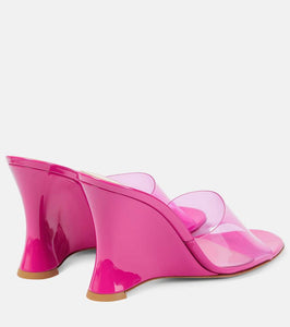 Gianvito Rossi PVC and leather sandals