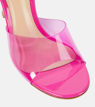 Gianvito Rossi PVC and leather sandals