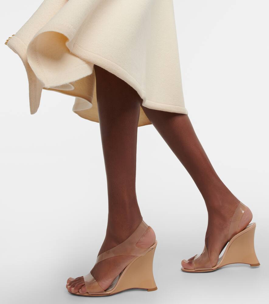 Gianvito Rossi PVC wedge sandals