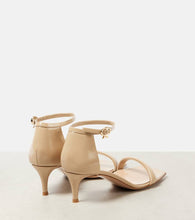 Gianvito Rossi Pat 55 leather sandals