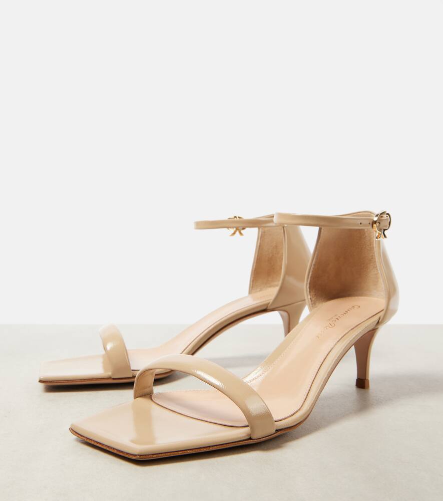 Gianvito Rossi Pat 55 leather sandals