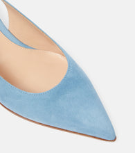 Gianvito Rossi Piper 45 suede slingback pumps