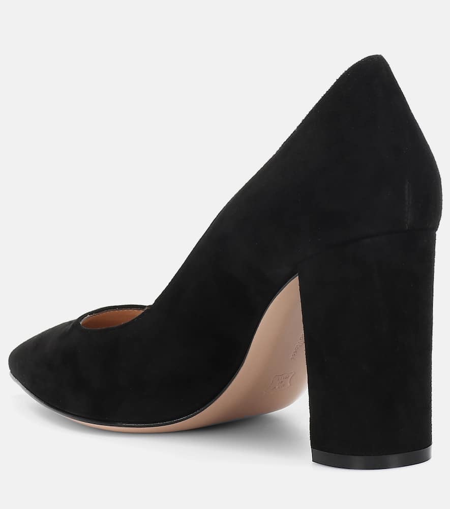 Gianvito Rossi Piper 85 suede pumps