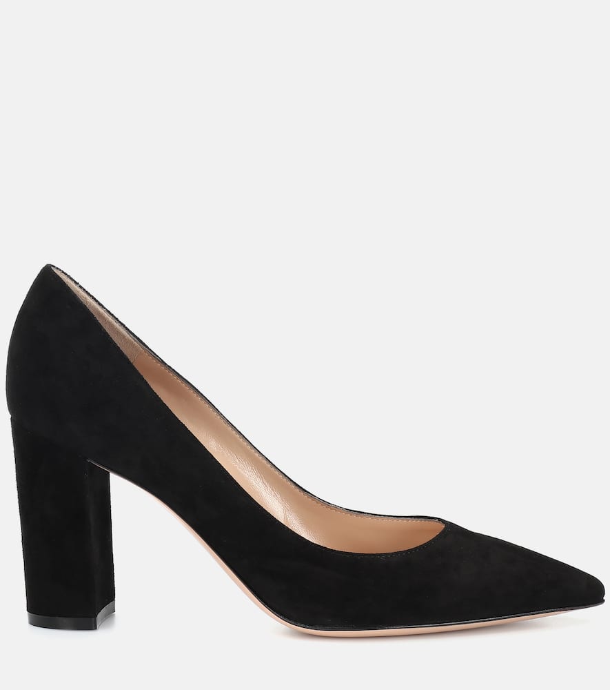 Gianvito Rossi Piper 85 suede pumps