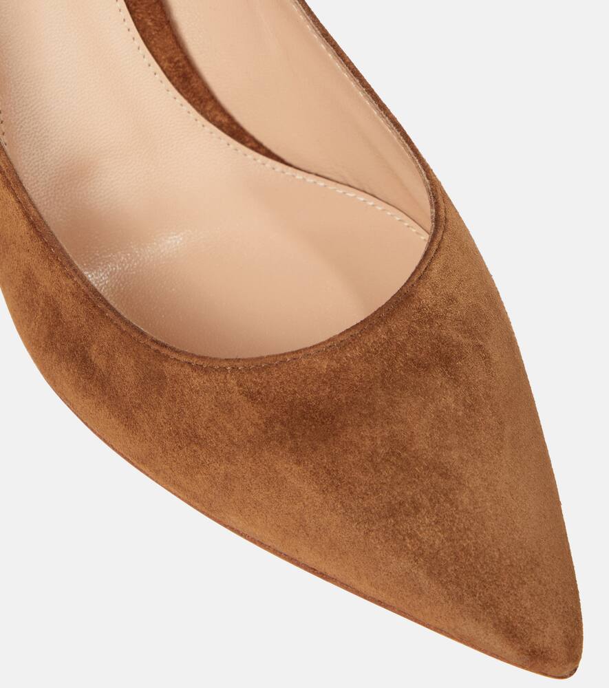 Gianvito Rossi Piper 85 suede pumps