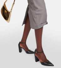 Gianvito Rossi Piper Anklet leather pumps