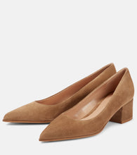 Gianvito Rossi Piper suede pumps