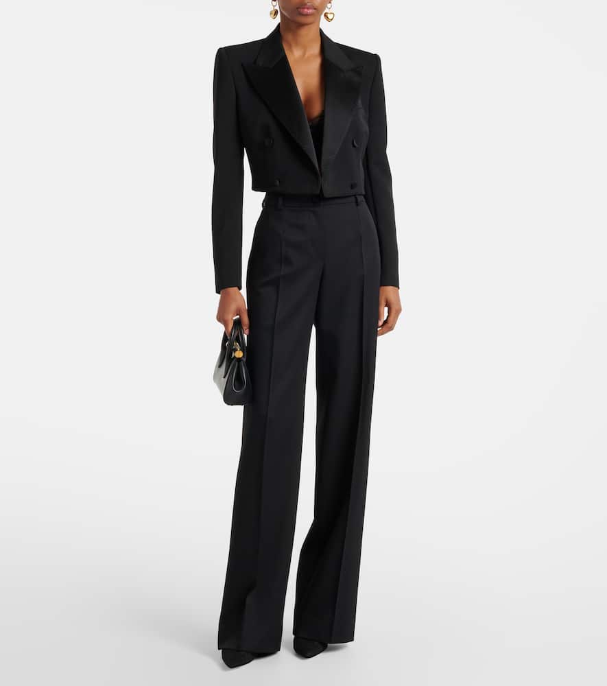 Gianvito Rossi Pointy 85 lace pumps