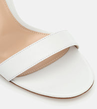 Gianvito Rossi Portofino 105 leather sandals