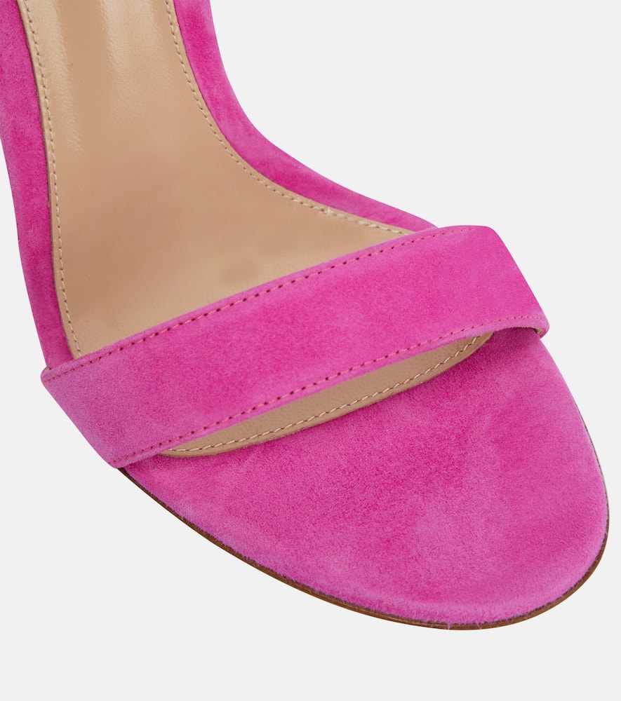 Gianvito Rossi Portofino 105 suede sandals