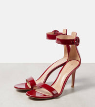 Gianvito Rossi Portofino 85 patent leather sandals