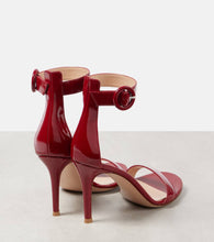 Gianvito Rossi Portofino 85 patent leather sandals