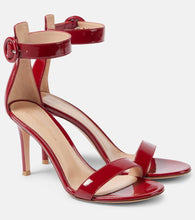 Gianvito Rossi Portofino 85 patent leather sandals