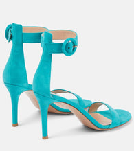 Gianvito Rossi Portofino 85 suede sandals