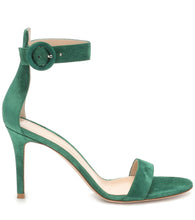 Gianvito Rossi Portofino 85 suede sandals