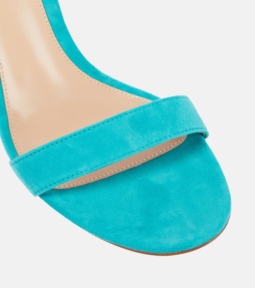 Gianvito Rossi Portofino 85 suede sandals