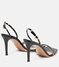 Gianvito Rossi Ribbon 85 patent leather sandals