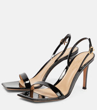 Gianvito Rossi Ribbon 85 patent leather sandals