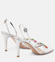Gianvito Rossi Ribbon Candy slingback sandals