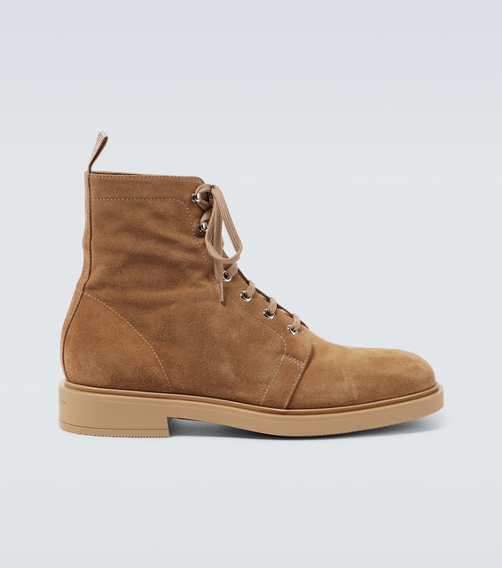 Gianvito Rossi Richard suede desert boots