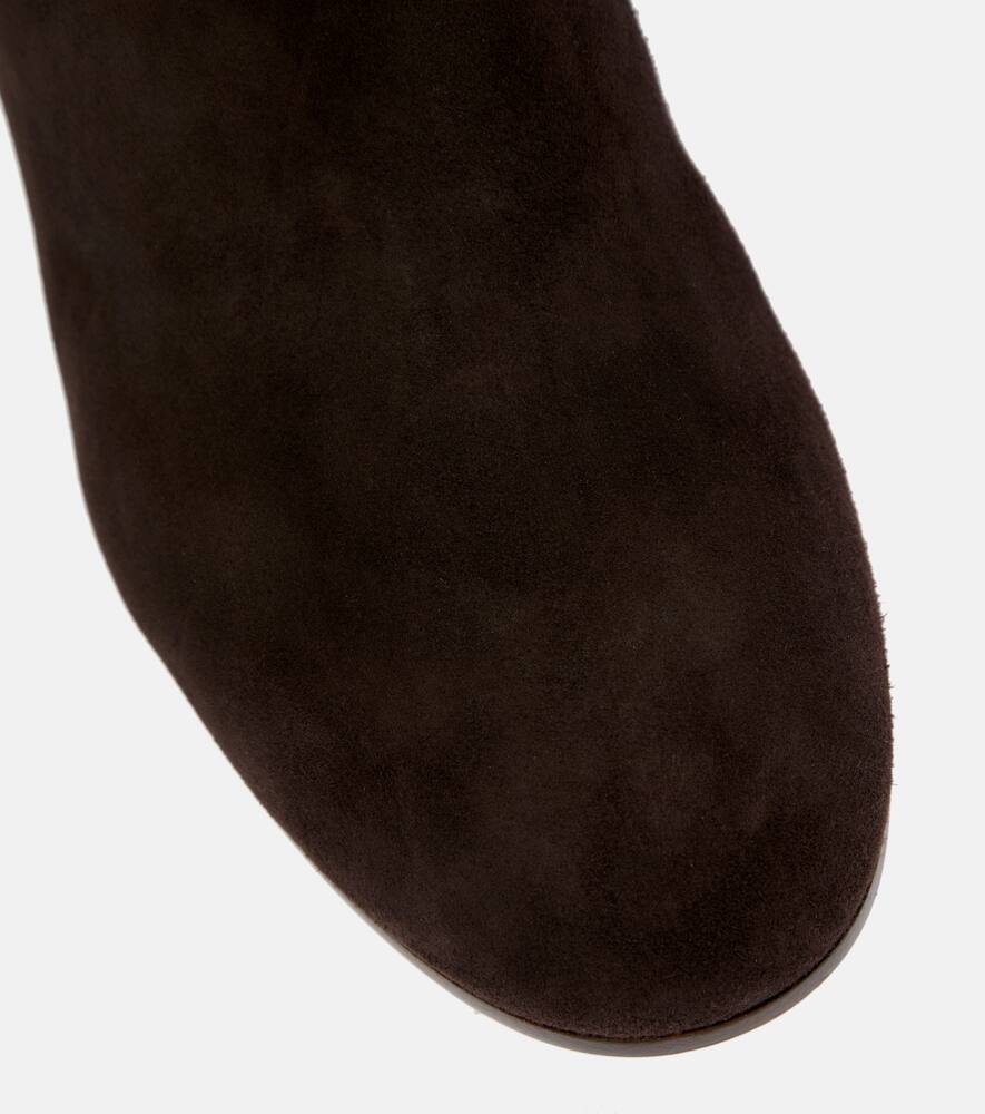 Gianvito Rossi Rolling over-the-knee suede boots