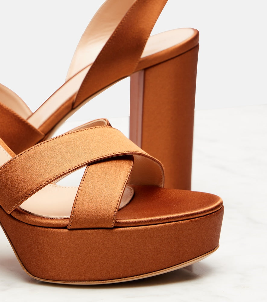 Gianvito Rossi Sabrina 105 platform sandals