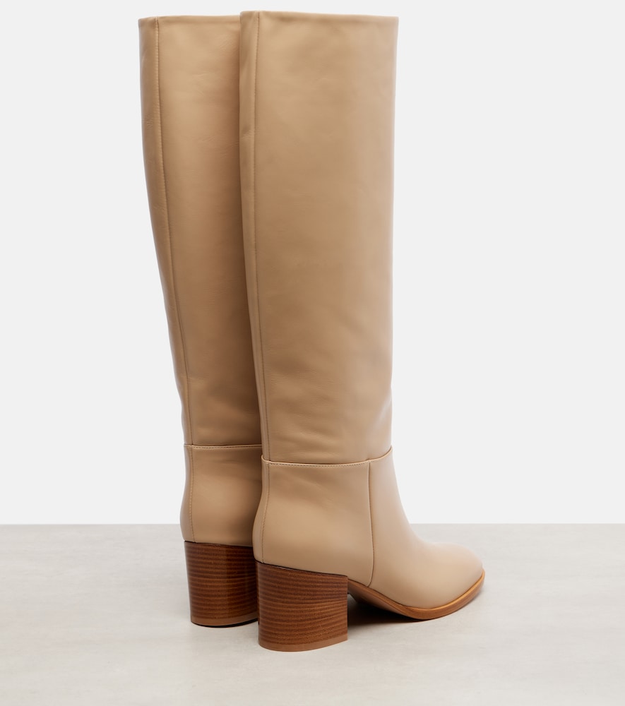 Gianvito Rossi Santiago 60 leather knee-high boots