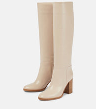 Gianvito Rossi Santiago leather knee-high boots