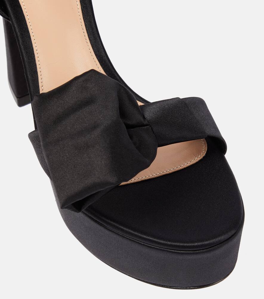 Gianvito Rossi Satin sandals
