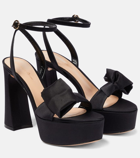 Gianvito Rossi Satin sandals