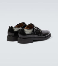 Gianvito Rossi Scott leather monk strap shoes