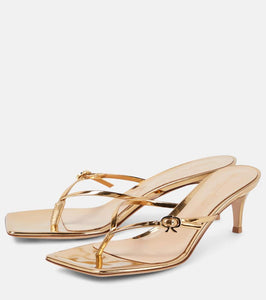 Gianvito Rossi Shanti Thong 70 embellished sandals