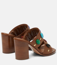 Gianvito Rossi Shanti embellished leather sandals