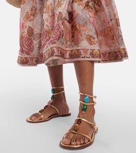 Gianvito Rossi Shanti embellished leather sandals