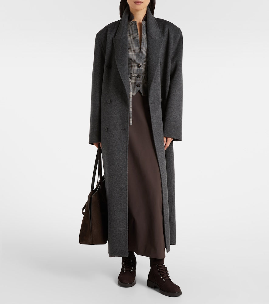 Gianvito Rossi Shearling-lined suede combat boots