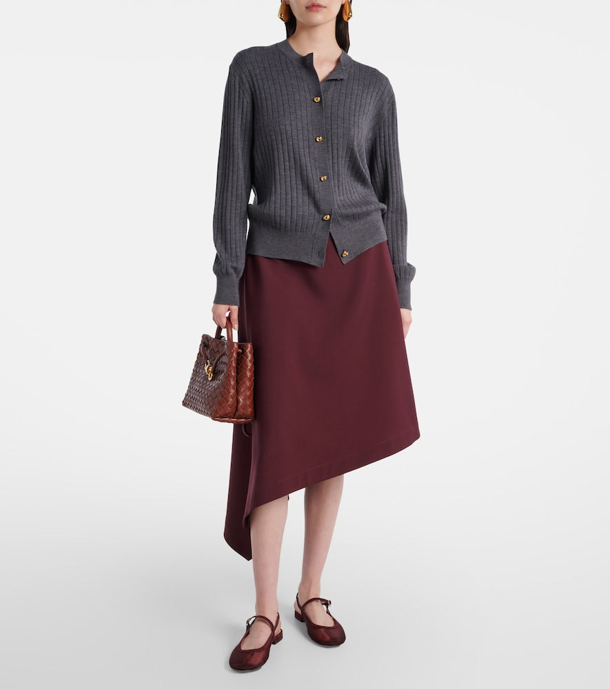 Gianvito Rossi Sling organza ballet flats