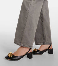 Gianvito Rossi Sphera 45 leather pumps