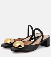 Gianvito Rossi Sphera 45 leather pumps
