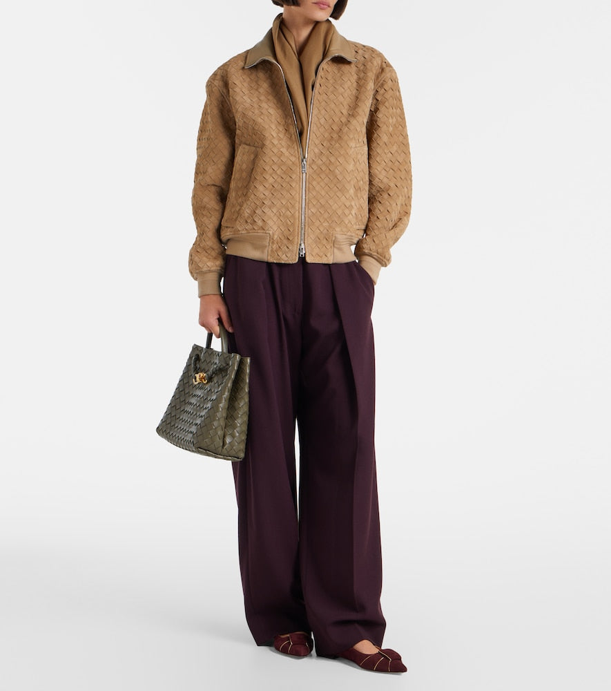 Gianvito Rossi Suede ballet flats