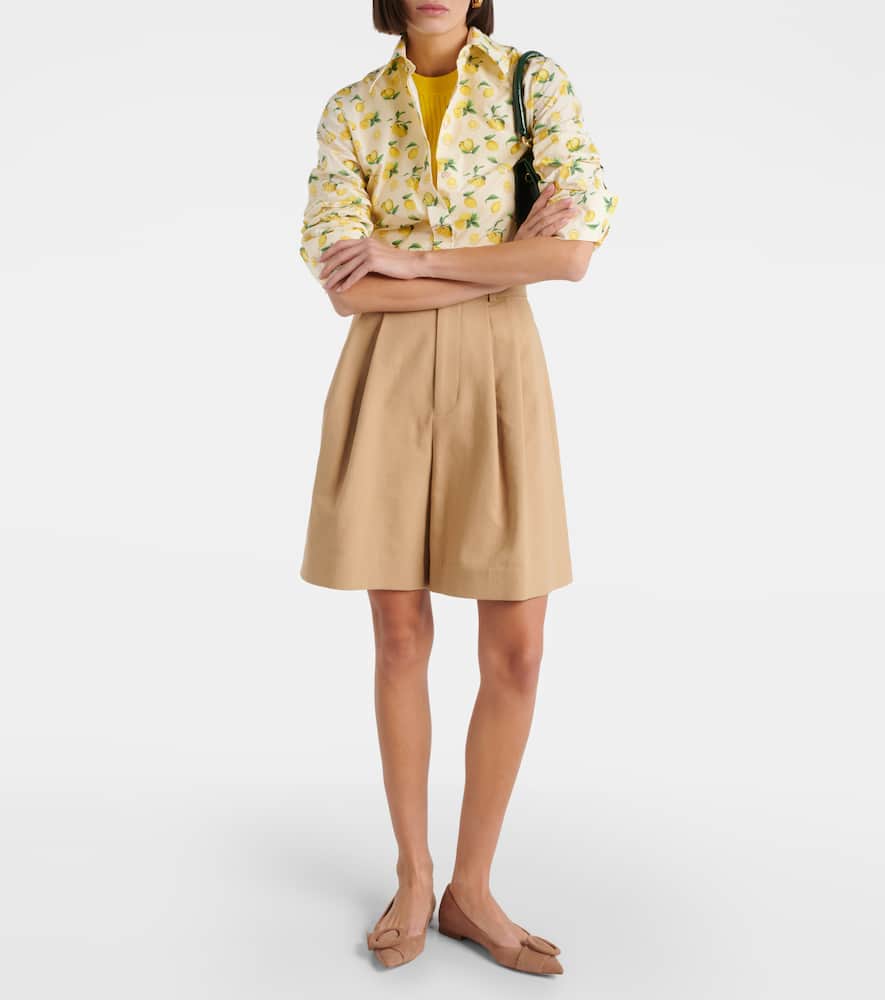 Gianvito Rossi Suede ballet flats