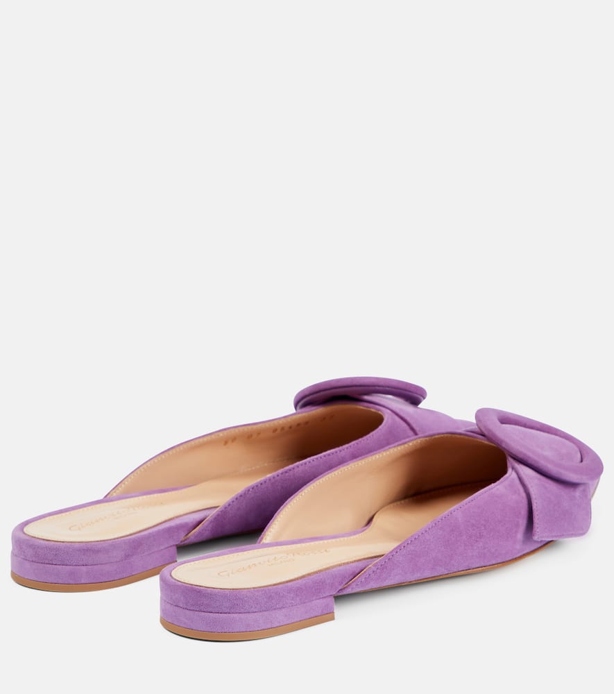 Gianvito Rossi Suede ballet flats