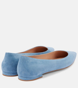 Gianvito Rossi Suede ballet flats