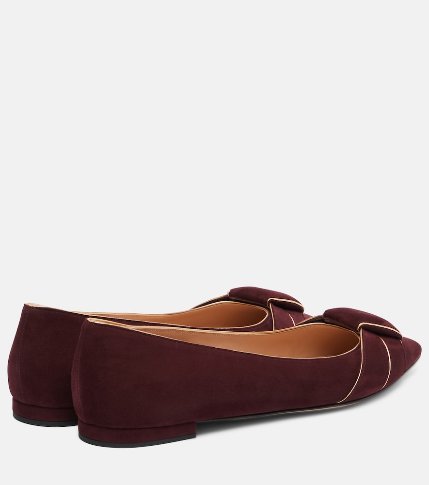 Gianvito Rossi Suede ballet flats