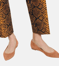 Gianvito Rossi Suede ballet flats
