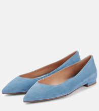 Gianvito Rossi Suede ballet flats