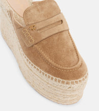 Gianvito Rossi Suede espadrille wedges