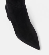 Gianvito Rossi Suede knee-high boots