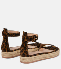 Gianvito Rossi Suede leather platform sandals