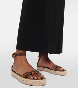 Gianvito Rossi Suede leather platform sandals