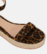 Gianvito Rossi Suede leather platform sandals